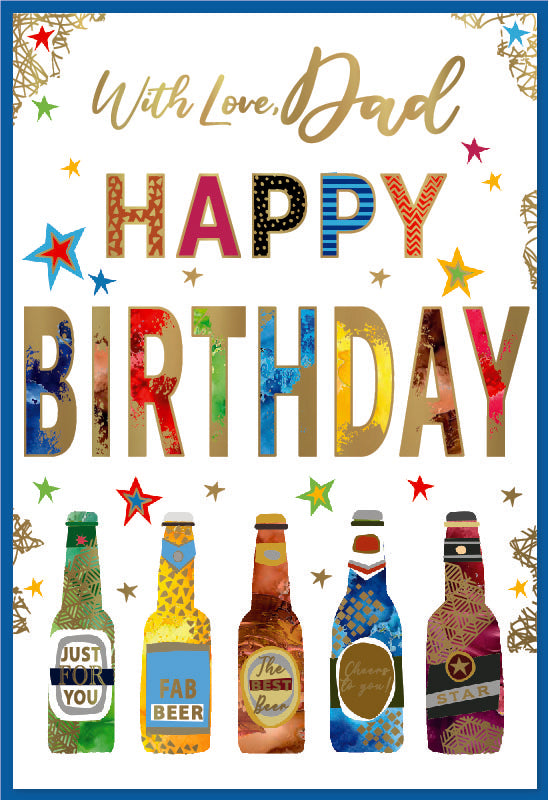 Simon Elvin C50 Birthday Dad 6pk