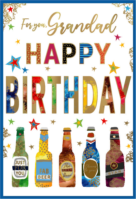 Simon Elvin C50 Birthday Grandad 6pk