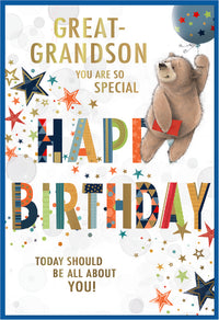 Simon Elvin C50 Birthday Great-Grandson 6pk