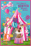 Simon Elvin C50 Birthday Sister 6pk