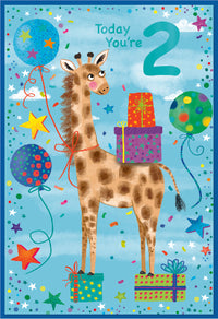 Simon Elvin C50 Birthday Age 2 6pk