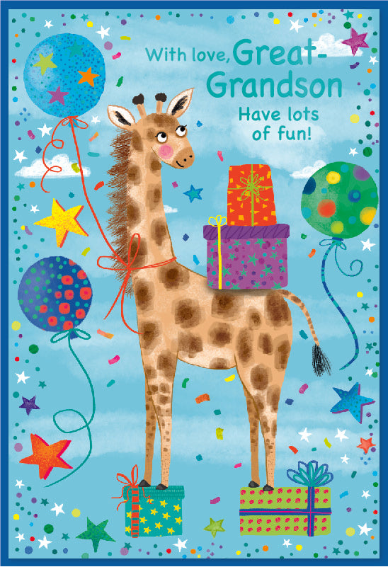Simon Elvin C50 Birthday Great-Grandson 6pk