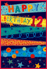 Simon Elvin C50 Birthday Age 12 6pk