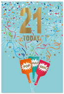 Simon Elvin C50 Birthday Age 21 6pk