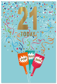 Simon Elvin C50 Birthday Age 21 6pk