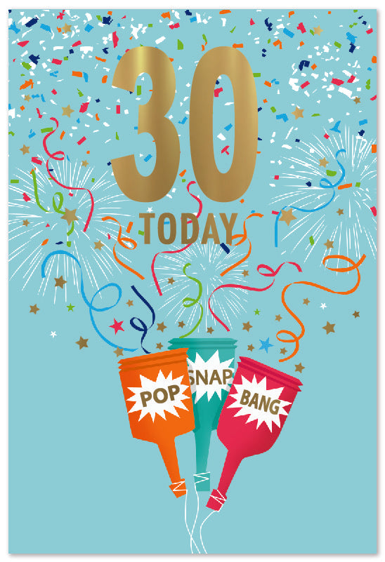 Simon Elvin C50 Birthday Age 30 6pk