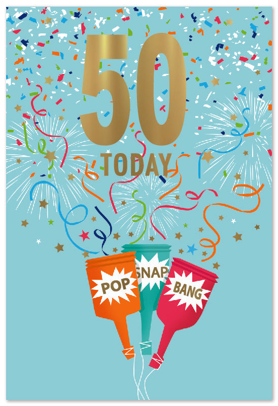 Simon Elvin C50 Birthday Age 50 6pk