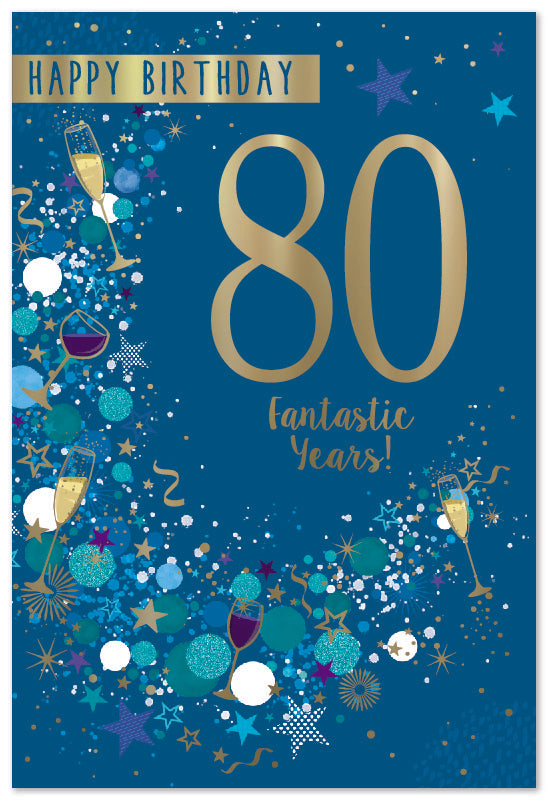Simon Elvin C50 Birthday Age 80 6pk