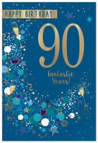 Simon Elvin C50 Birthday Age 90 6pk