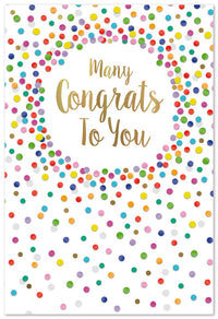 Simon Elvin C50 Congratulations 6pk
