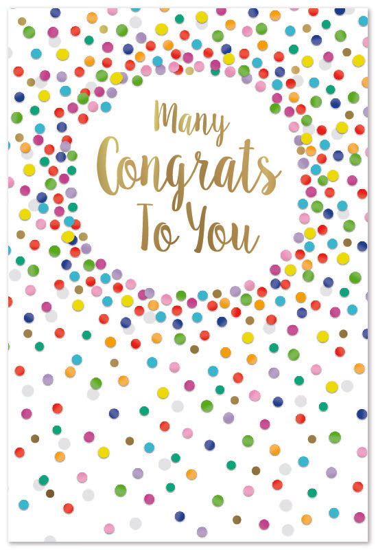 Simon Elvin C50 Congratulations 6pk