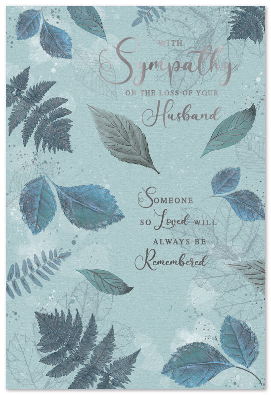 Simon Elvin C50 Sympathy Loss of Husband 6pk