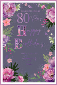 Simon Elvin C75 Birthday Age 80 6pk