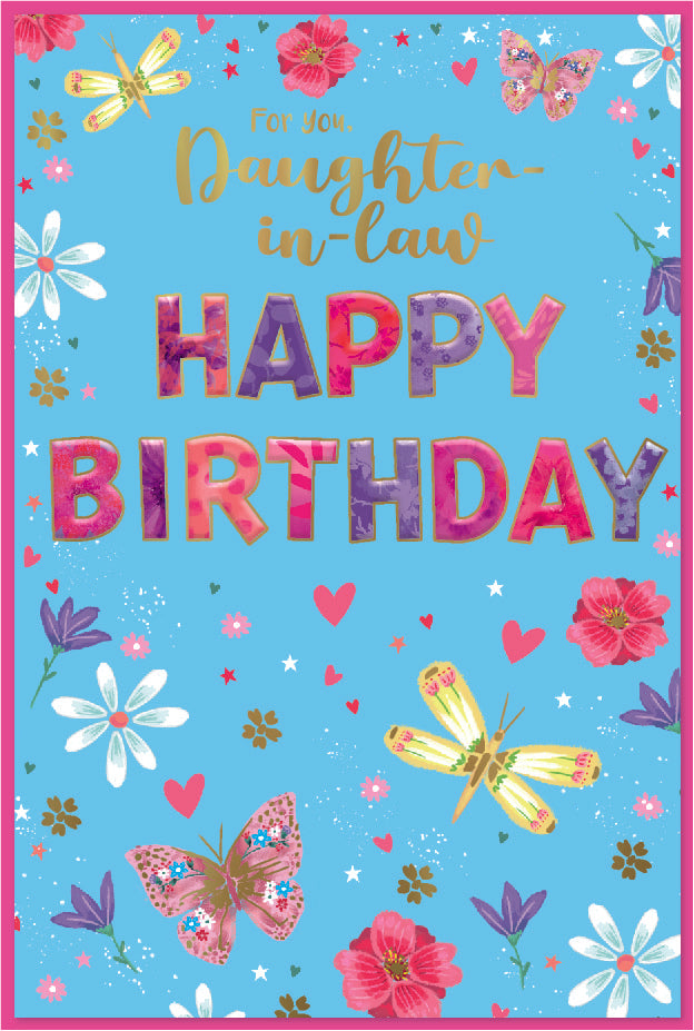 Simon Elvin C75 Birthday Daughter-In-Law 6pk