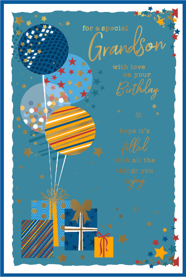 Simon Elvin C75 Birthday Grandson 6pk