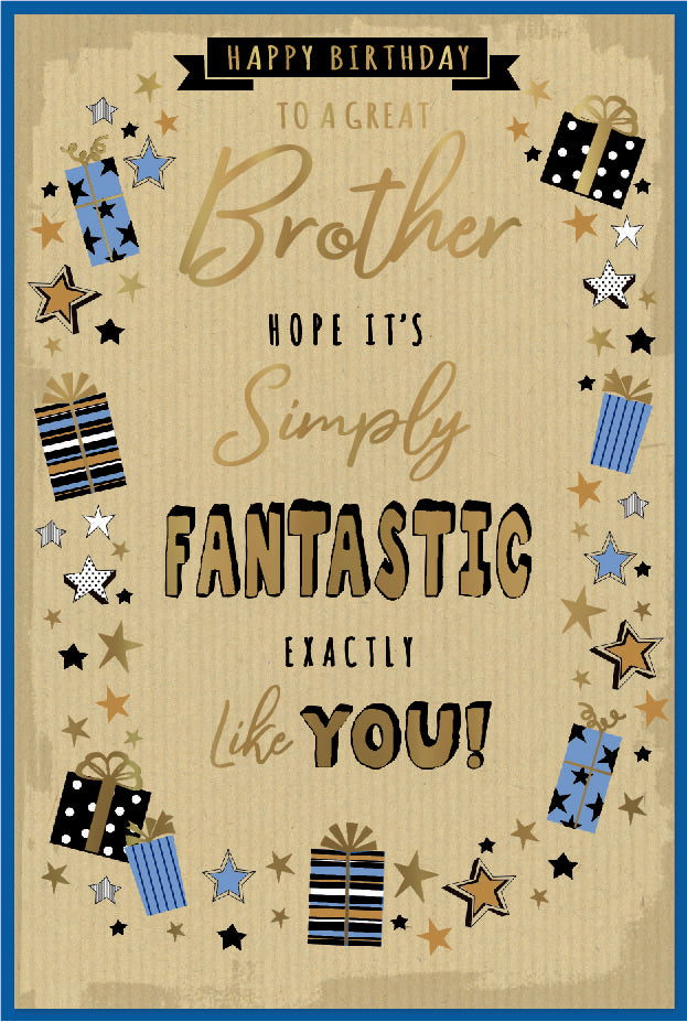 Simon Elvin C75 Birthday Brother 6pk
