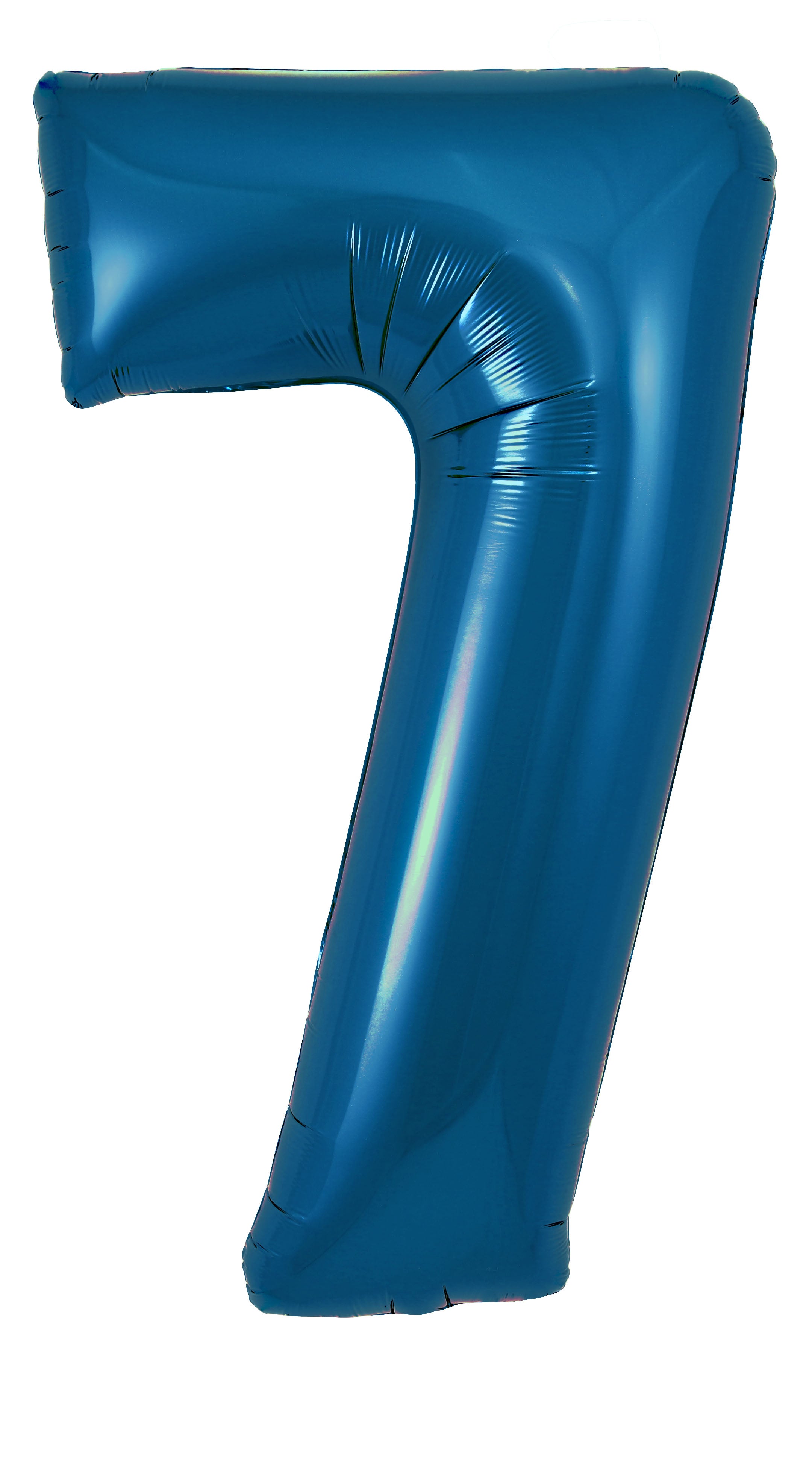 Oaktree Foil Balloon Metallic Navy 34" Number 7