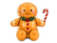 PartyDeco Gingerbread 33" Foil Balloon