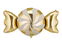 PartyDeco Gold Candy 44" Foil Balloon