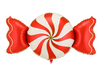 PartyDeco Red Candy 44" Foil Balloon