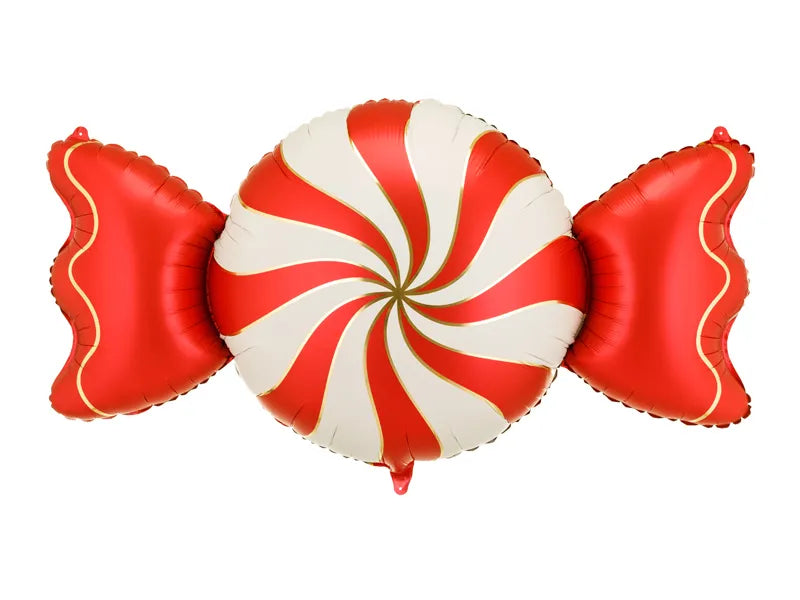 PartyDeco Red Candy 44" Foil Balloon