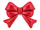 PartyDeco Red Bow 54" Foil Balloon