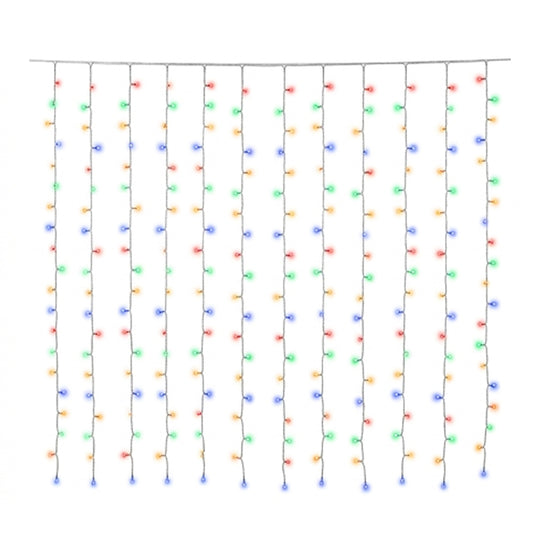 LED Curtain Light Multicolour 2x2m