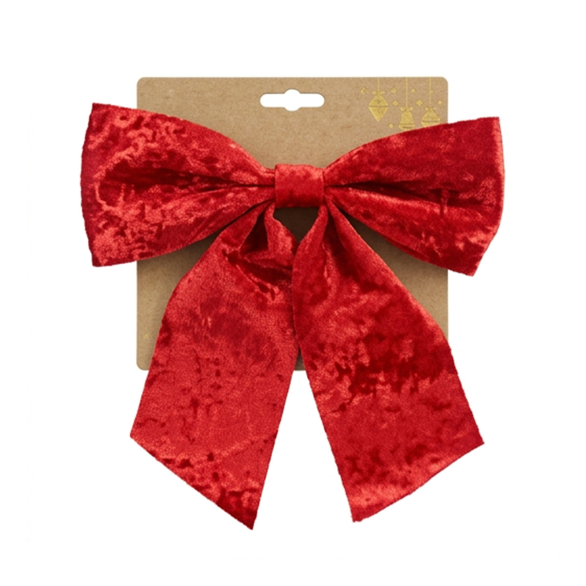 Red Velvet Bow 28x30cm