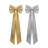 Giant Metallic Bow 40x190cm 2pk