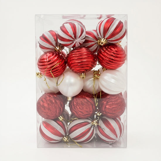 Candy Baubles 60mm 30pk