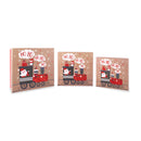 Gift Box Santa'sTrain Medium Set of 3