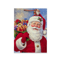 Gift Bag Traditional Santa Extra Large 6pk