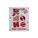 Gift Bag Ho Ho Ho Santa Large 6pk