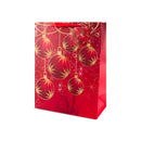 Red Baubles Gift Bag Large 6pk
