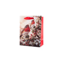 Glitter Robin Gift Bag Small 6pk