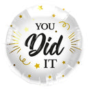 Anagram You Did It 18" Foil Balloon