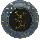 Anagram Best Dad Blue 18" Foil Balloon