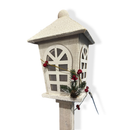 Tiger Feet Wooden Street Lamp White 100cm