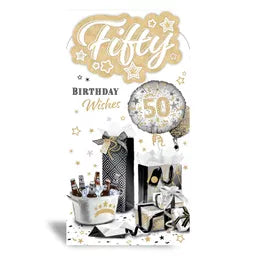 Prelude Platinum C55 Birthday Age 50 6pk