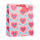 Tiger Feet 6 Pack Gift Bag Hearts Large