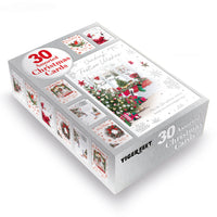 Tiger Feet Christmas C45 Boxed Cards Open 24x30pk