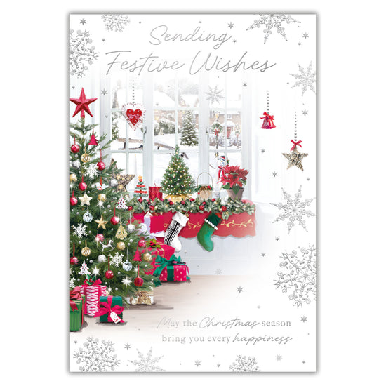 Tiger Feet Christmas C45 Boxed Cards Open 24x30pk