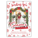 Tiger Feet Christmas C45 Boxed Cards Open 24x30pk