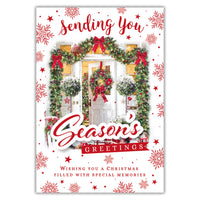 Tiger Feet Christmas C45 Boxed Cards Open 24x30pk
