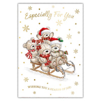 Tiger Feet Christmas C45 Boxed Cards Open 24x30pk