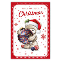 Tiger Feet Christmas C45 Boxed Cards Open 24x30pk