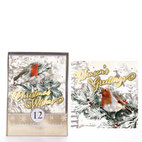 Tiger Feet C50 Christmas Acetates Robin 24x12pk