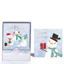 Tiger Feet C50 Christmas Acetates Snowman 24x12pk