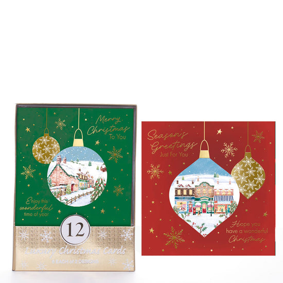 Tiger Feet C50 Christmas Acetates Baubles 24x12pk