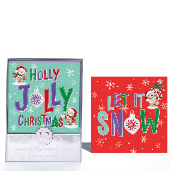 Tiger Feet C50 Christmas Acetates Bear 24x12pk
